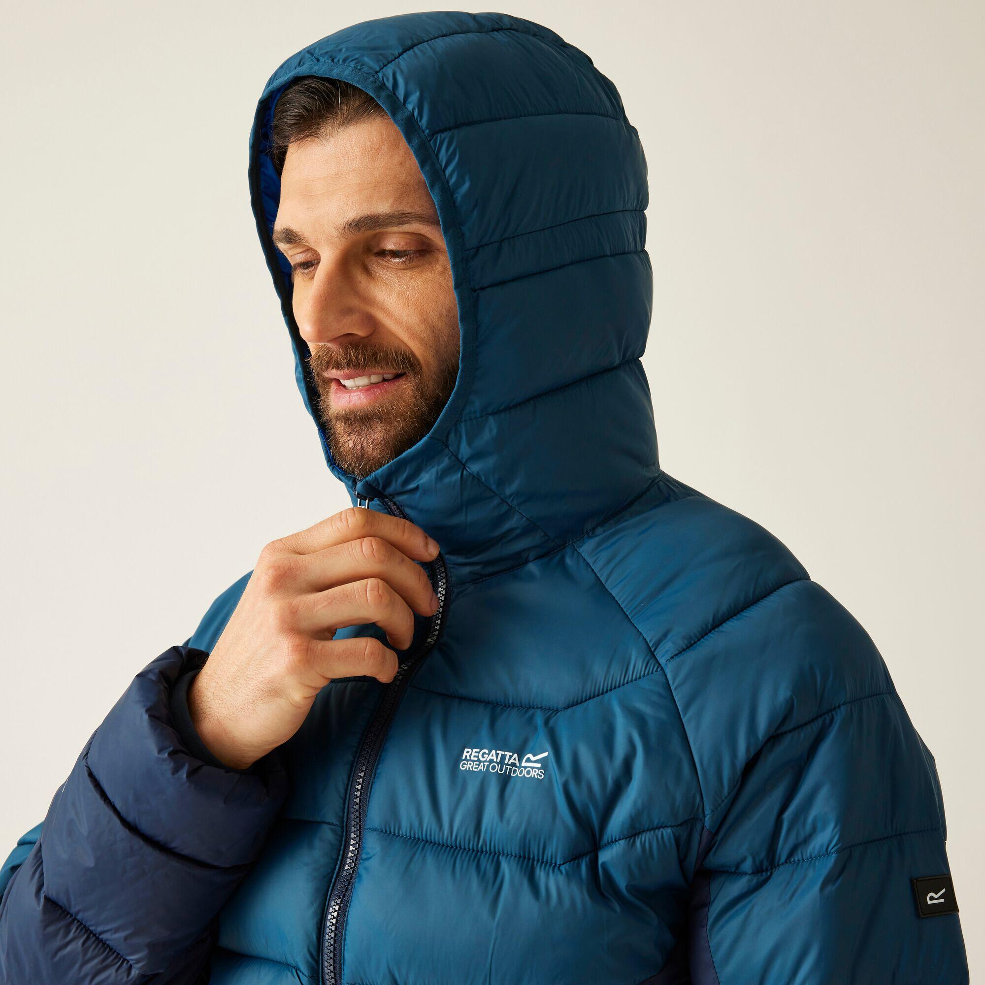 Dalent Isolierte Kapuzen-Pufferjacke für Herren 7/7