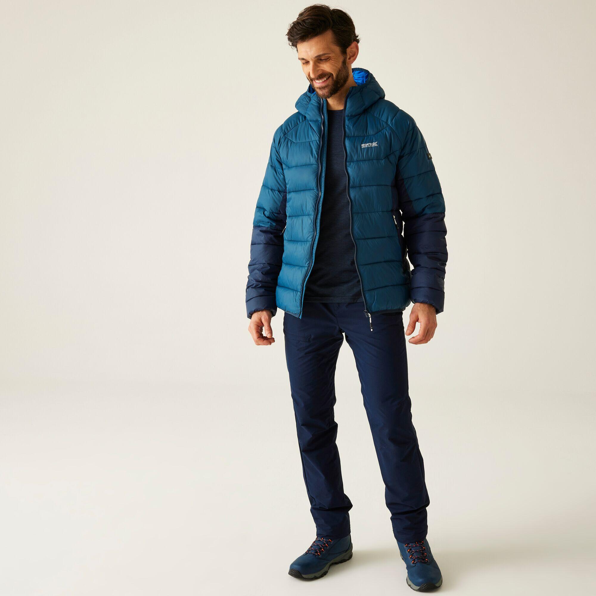 Dalent Isolierte Kapuzen-Pufferjacke für Herren 3/7