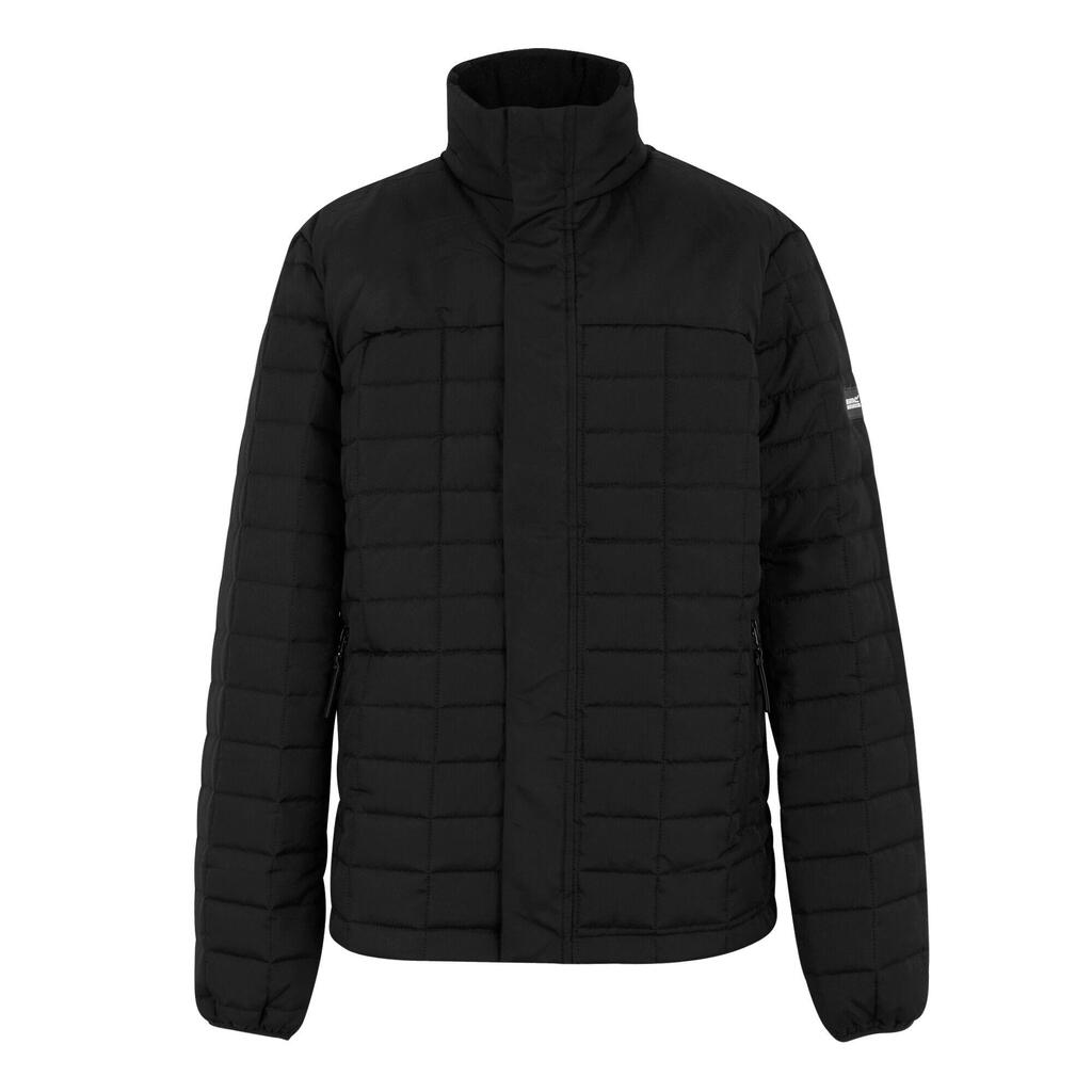 Womens/Ladies Haire Padded Jacket (Black)
