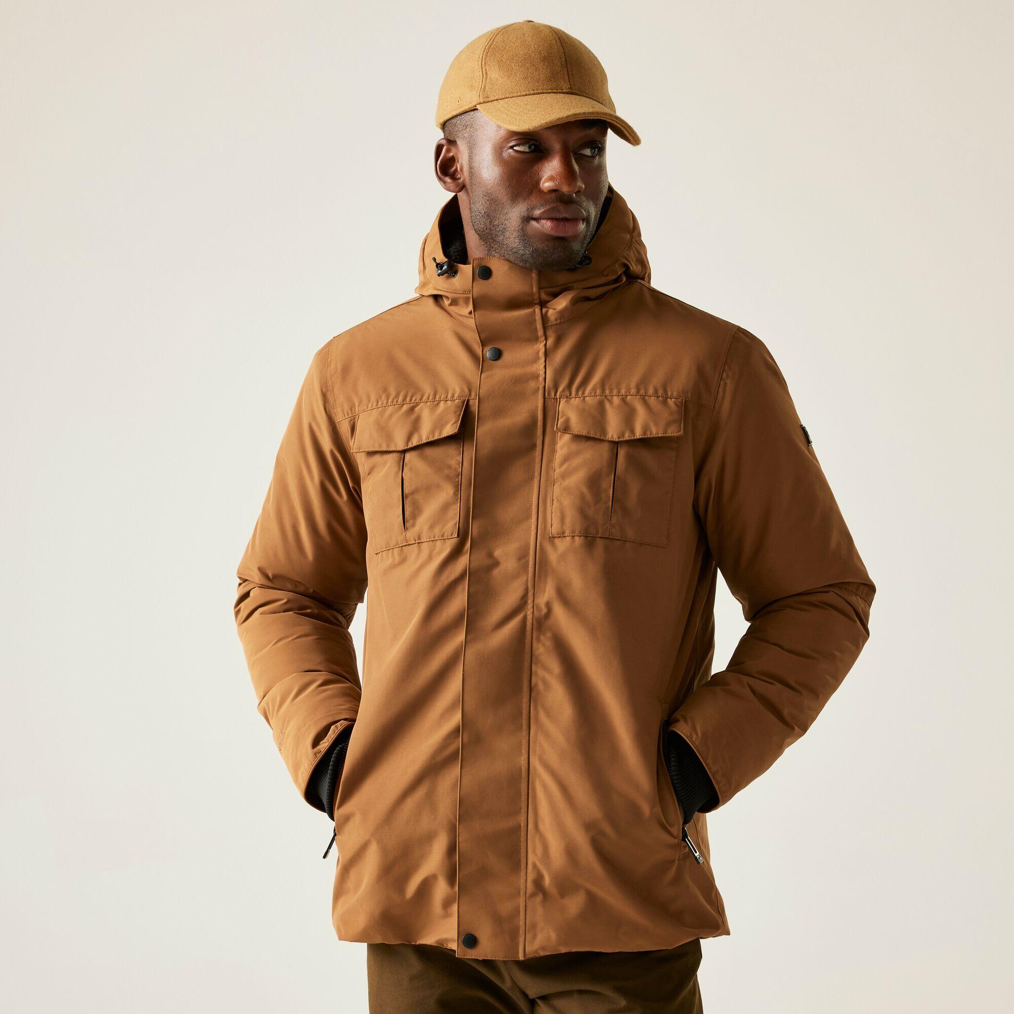 Regatta - Veste Eamont Imperméable, Respirante Et Isolée Pour Homme - Doudoune Synthétique - Marron - Decathlon