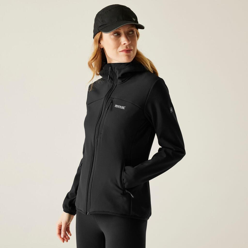 Womens Ossek Hooded Waterproof Windproof Softshell Jacket