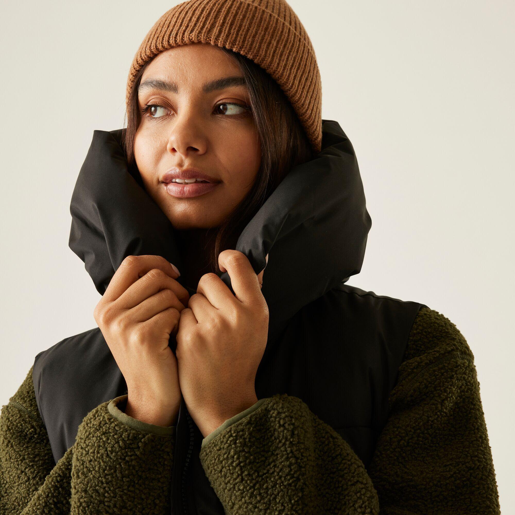 Gilet sans manches matelassé léger à capuche pour femme Kelse 5/7