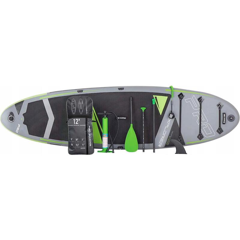 DESKA SUP PRO MARINE 365CM 12' zestaw - siedzisko, podwójne wiosło i akcesoria