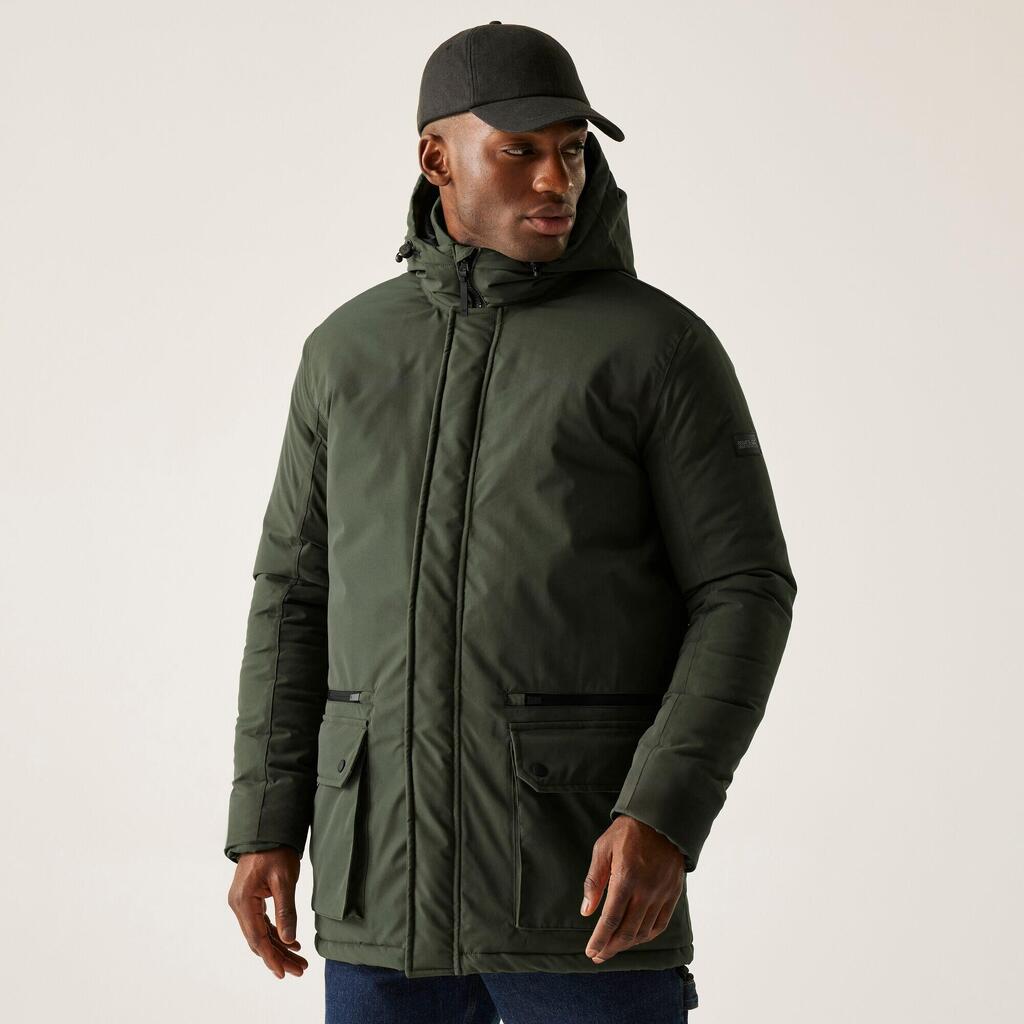 Mens Rhodo Hooded Waterproof Breathable Insulated Jacket