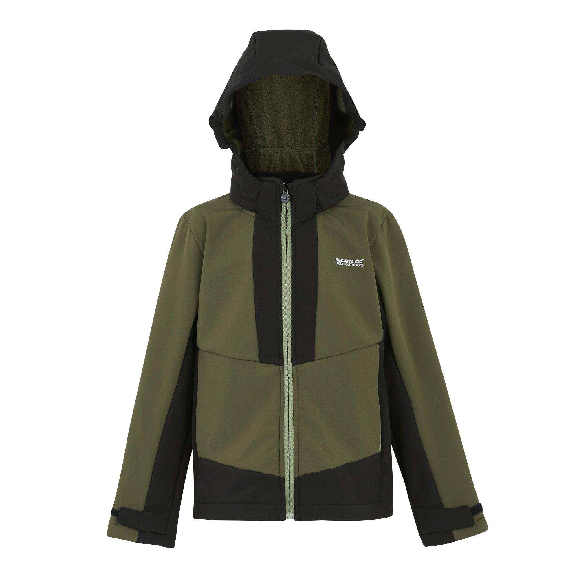 Veste imperméable softshell enfant Regatta Haydenbury 7/7