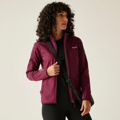 Moutdale waterdichte winddichte ademende softshell-jas voor dames