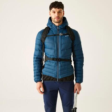 Kurtka męska hybrydowa Leedre z kapturem