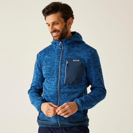 Alven Wärmendes Stretch-Fleece mit durchgehendem Reißverschluss für Herren