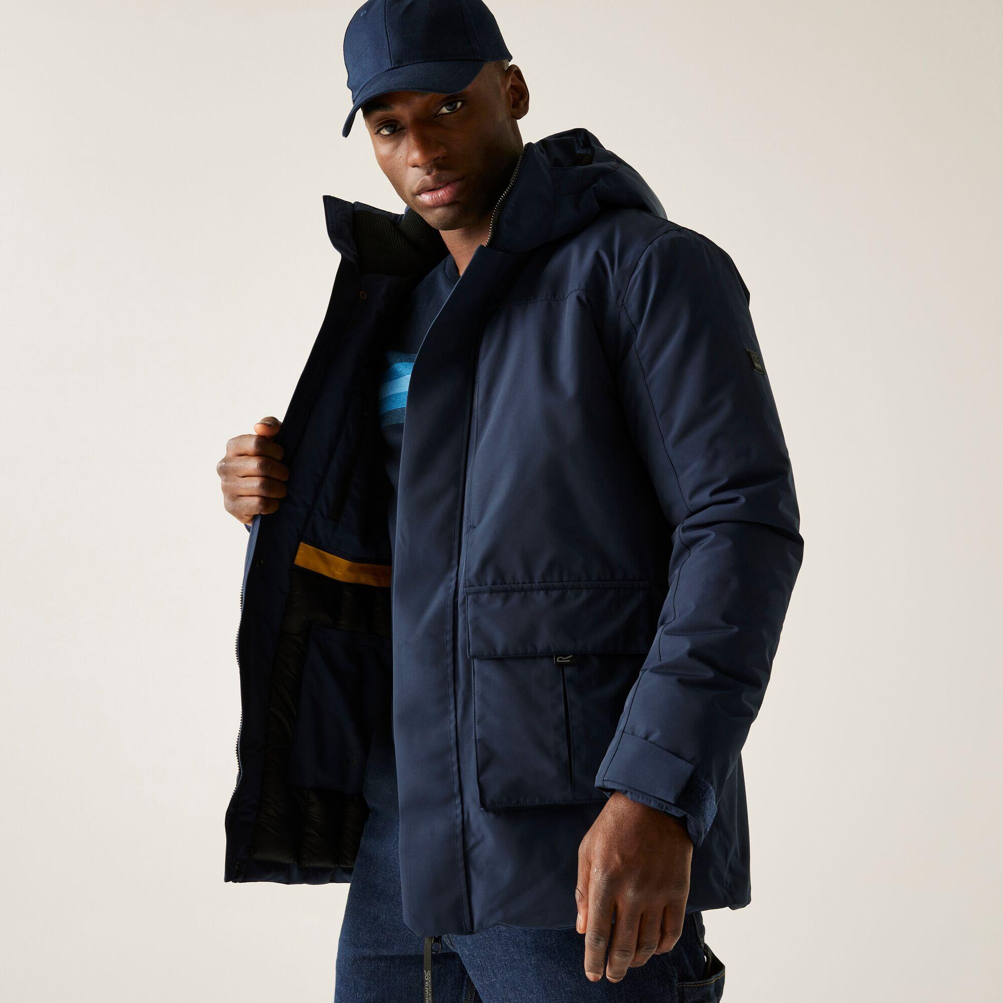 Veste Marron imperméable, respirante et isolée pour homme 4/7