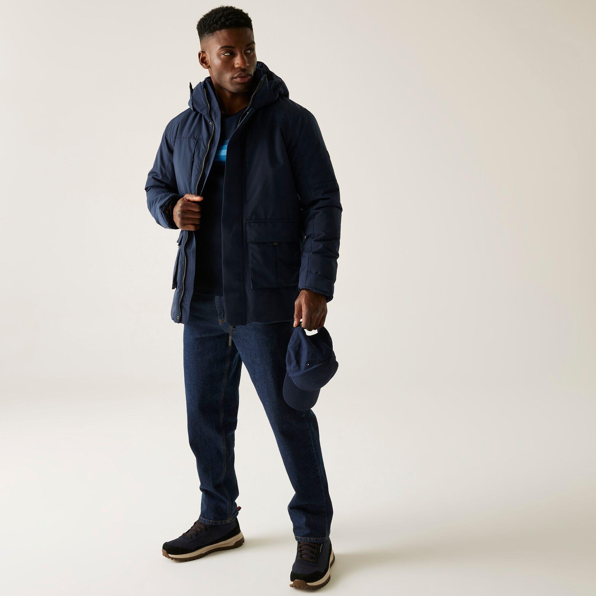 Veste Marron imperméable, respirante et isolée pour homme 5/7