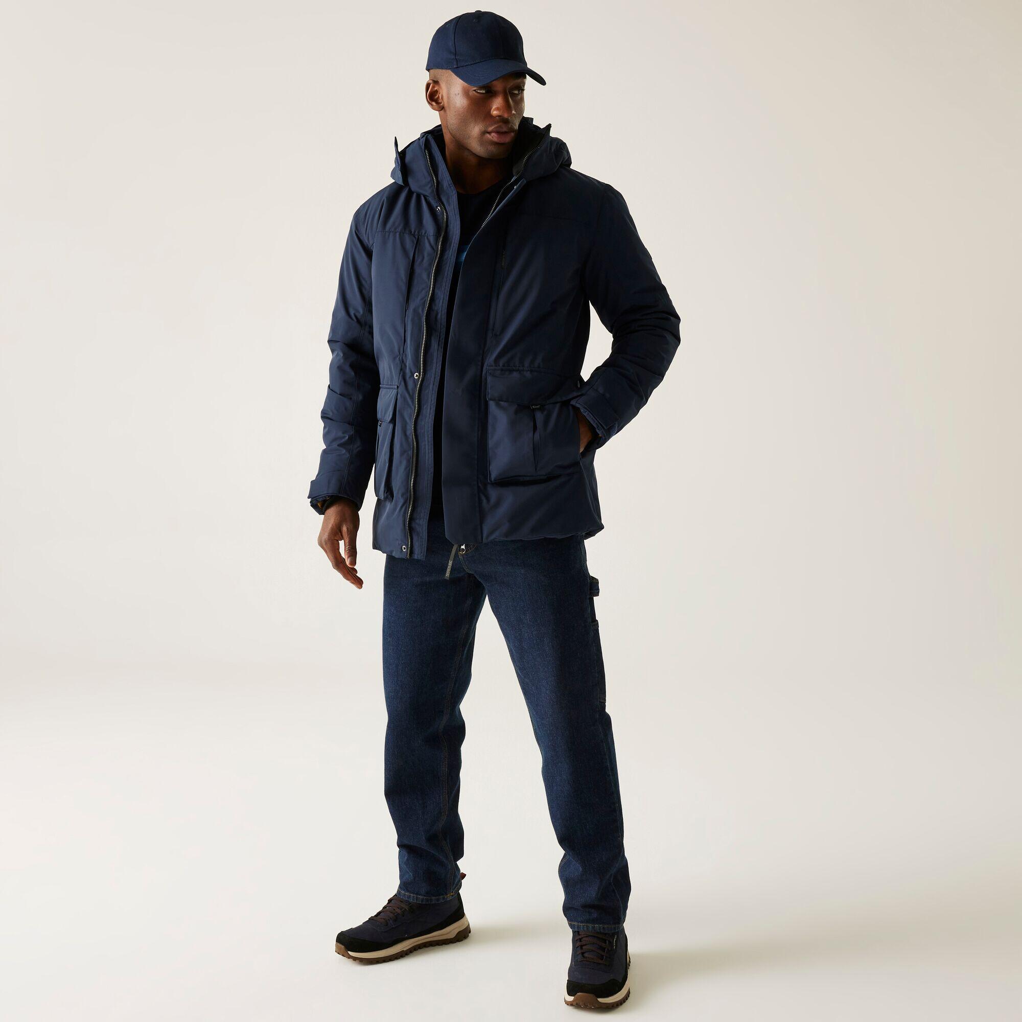 Veste Marron imperméable, respirante et isolée pour homme 3/7