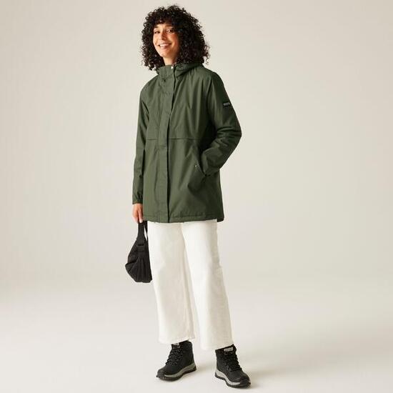 Brielly Wasserdichte Atmungsaktive Isolierte Kapuzenjacke für Damen