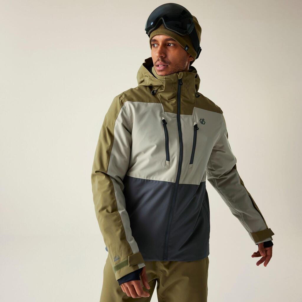 Mens Baseplate Waterproof Breathable Insulated Skiing Jacket