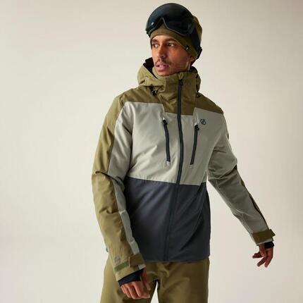 Veste de ski isolée imperméable et respirante pour hommes