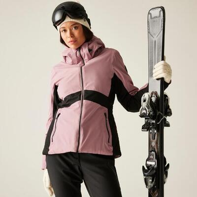 Issy waterdichte isolerende gewatteerde ski-jas voor dames