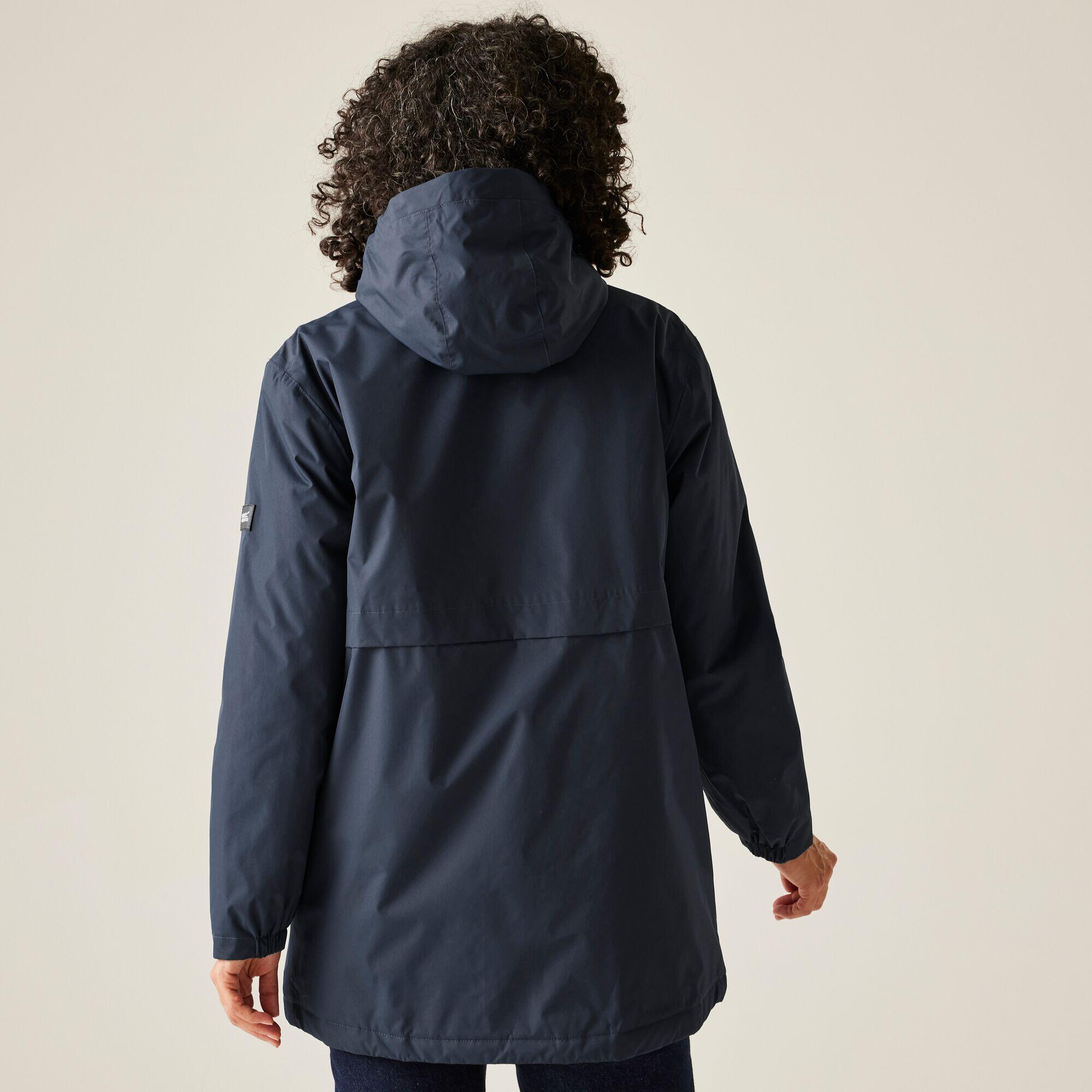 Brielly waterdichte ademende isolerende jas met capuchon voor dames 2/7