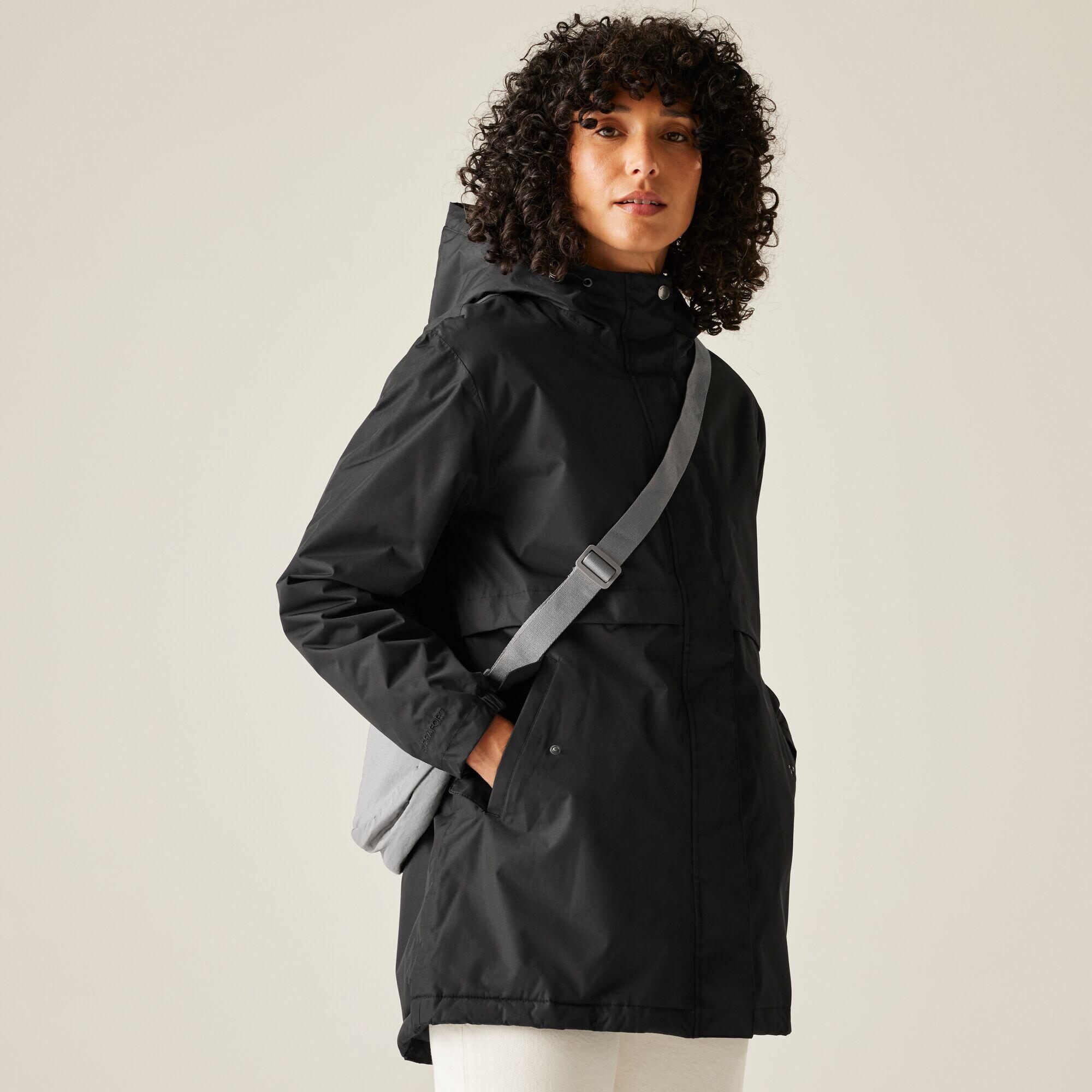 Regatta - Veste Brielly À Capuche, Imperméable, Respirante Et Isolée Pour Femme - Doudoune Synthétique - Noir - Decathlon