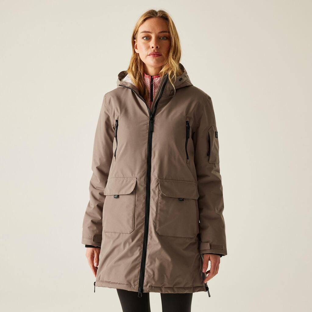 Womens Gwynn Longline Hooded Breathable Waterproof Insulated Jacket
