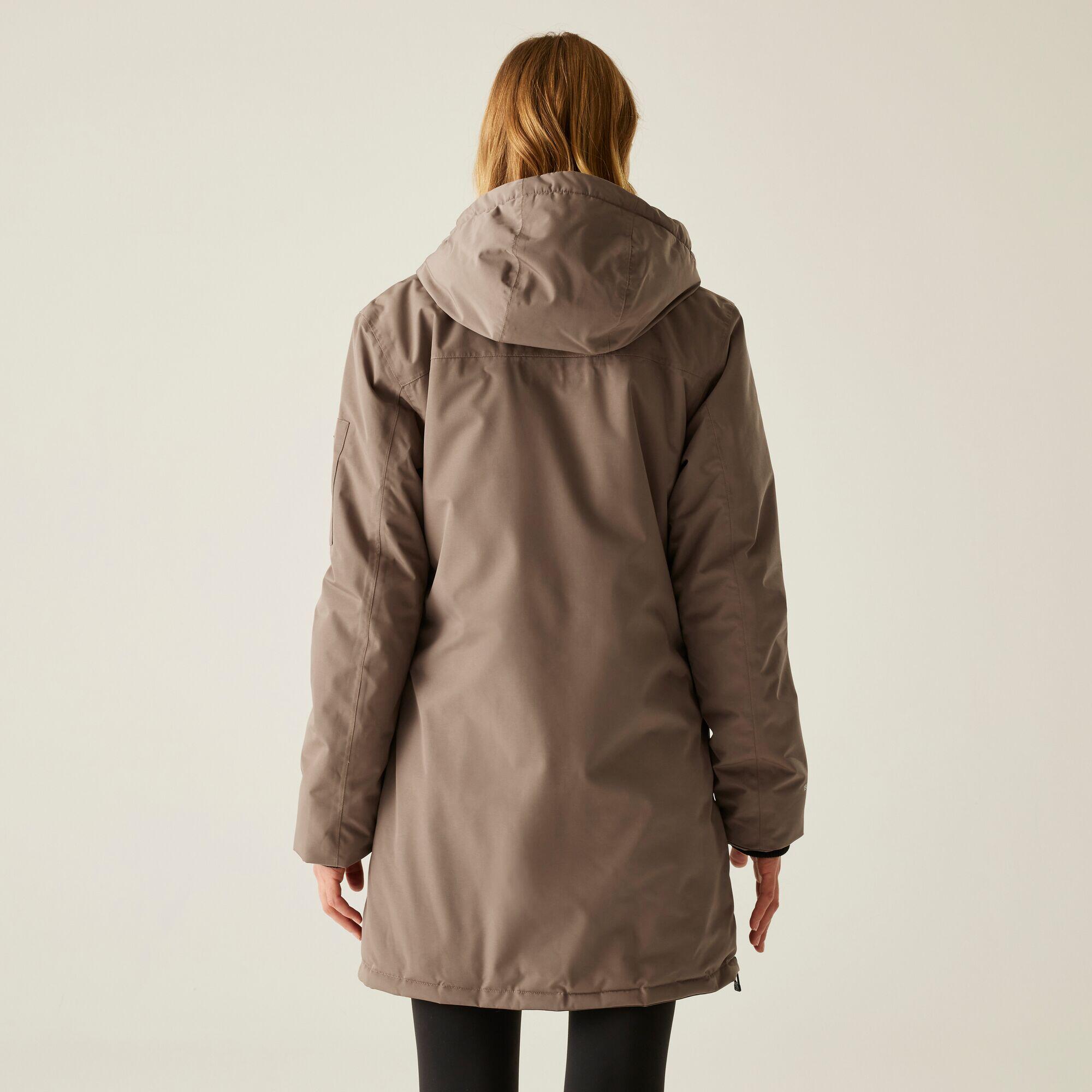 Veste longue Gwynn à capuche, respirante, imperméable et isolée pour femme 2/7