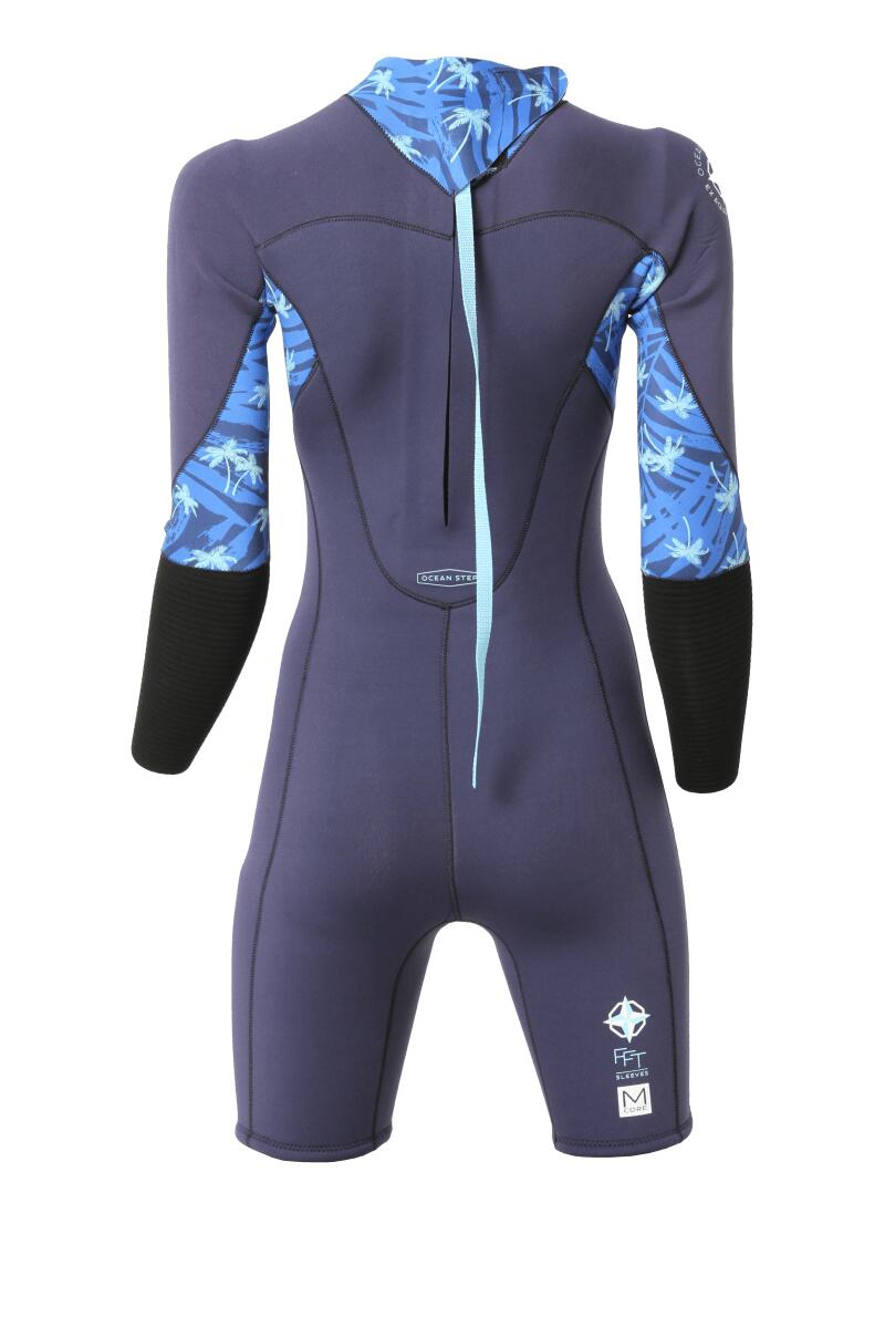 4/3 Shorty Optimizer Dual Zip - Fato Longe Côte Mulher 2/6