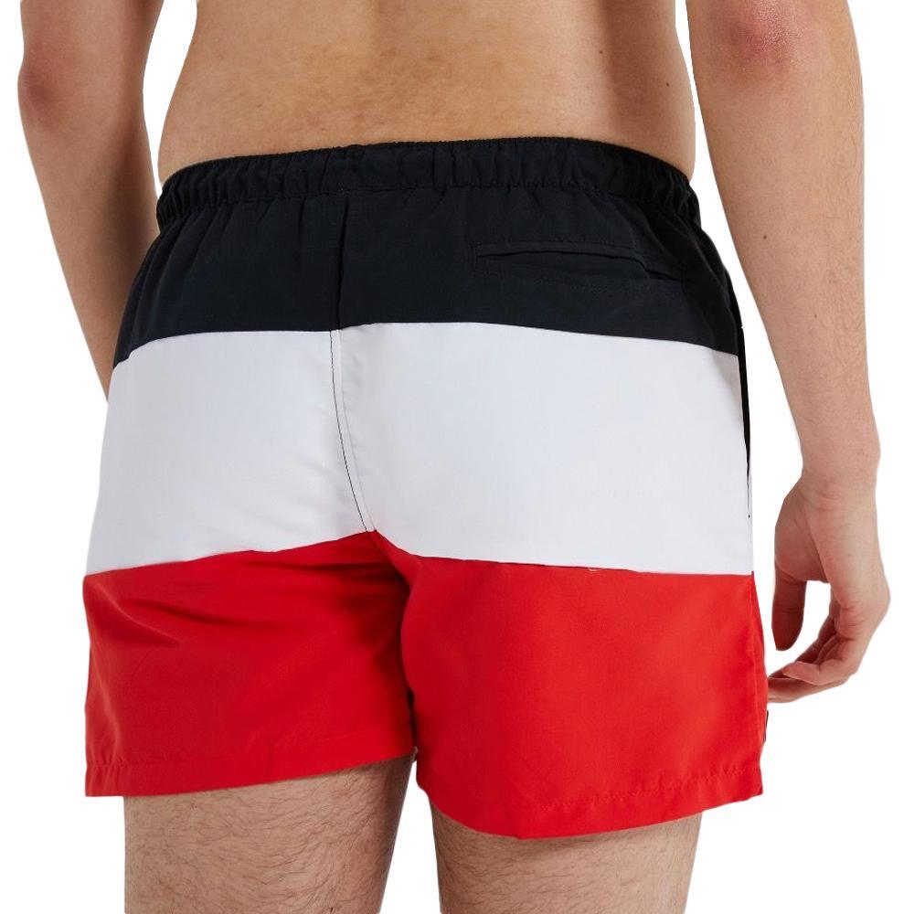Bañador Ellesse Cielo para Hombre - Rojo, Blanco y Azul Marino 2/5