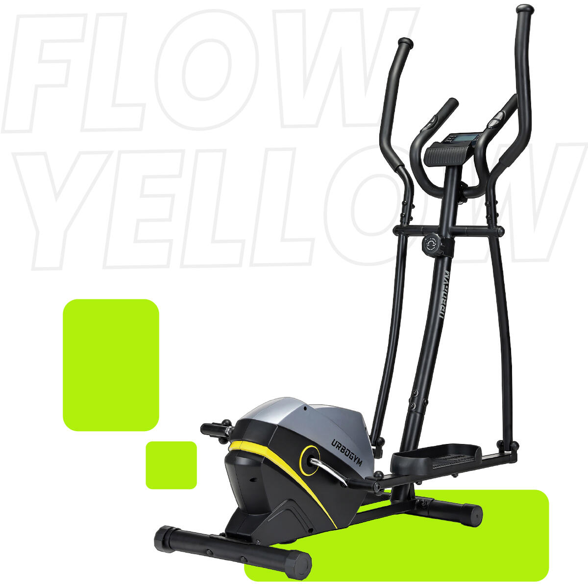 Rower eliptyczny Urbogym Flow Yellow 4/6
