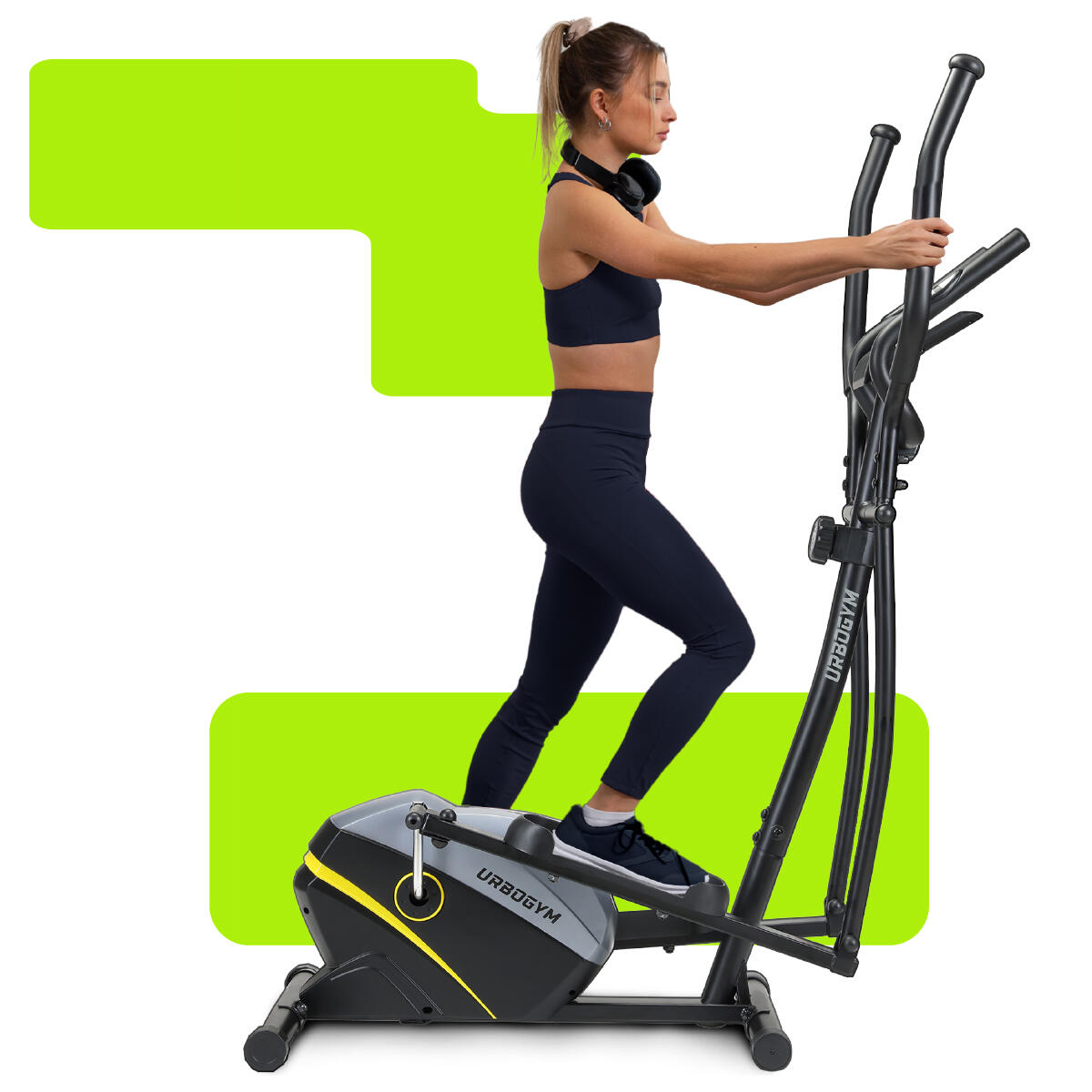 Rower eliptyczny Urbogym Flow Yellow 5/6