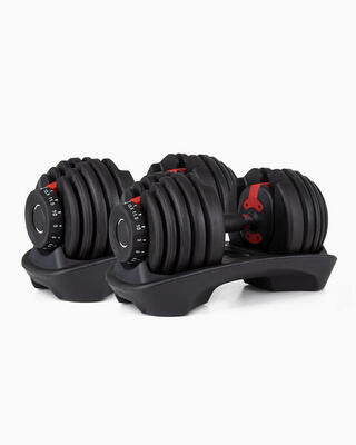 Adjustable dumbbells 40 kg - boomfit