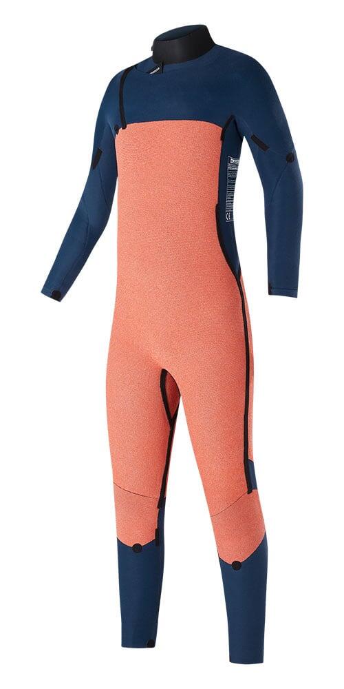 MYSTIC Marshall Wetsuit Donker Blauw 5/3mm Frontzip 3/7