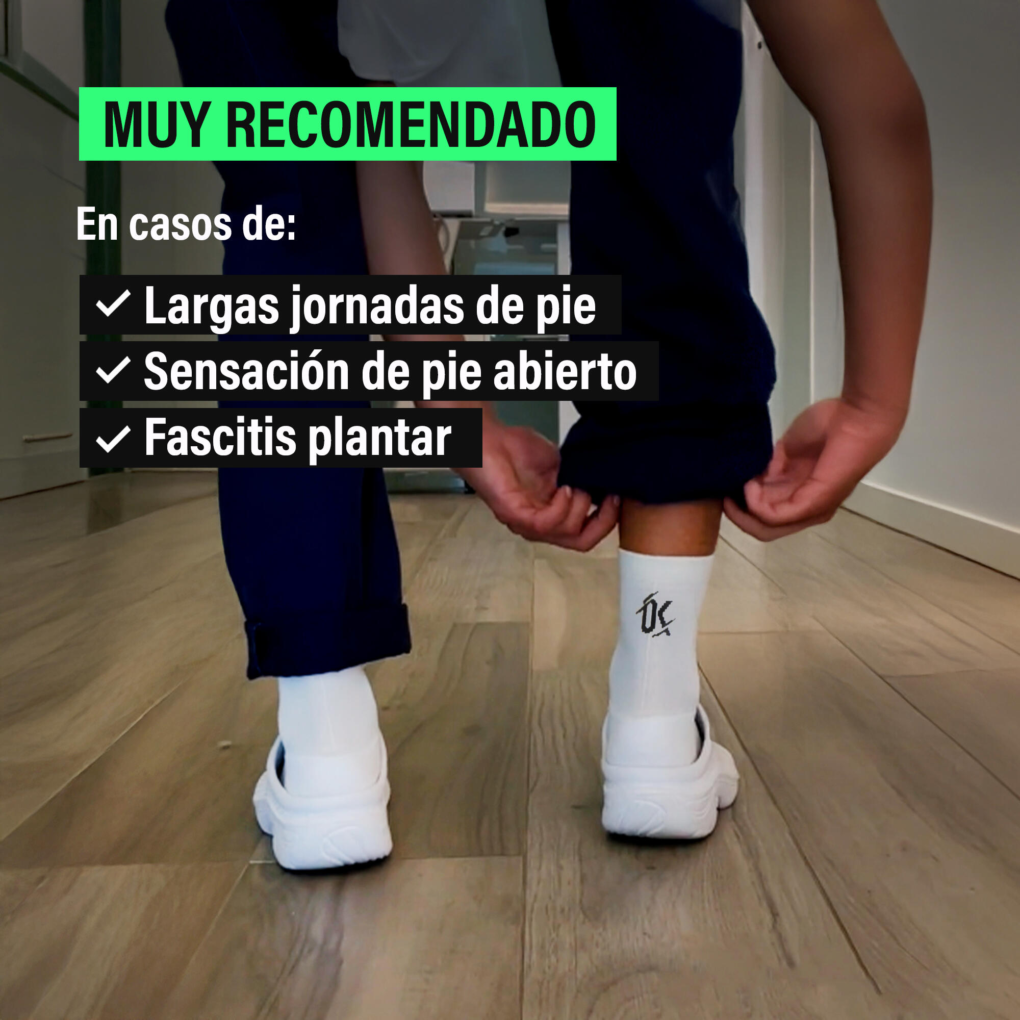 Calcetines Biomecánicos Comfort Blanco 6/7