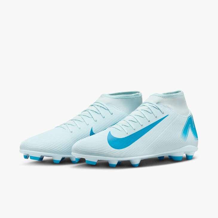 Chuteiras de futebol Homem Nike Mercurial Superfly 10 Club FgMg Azul-marinho 2/4