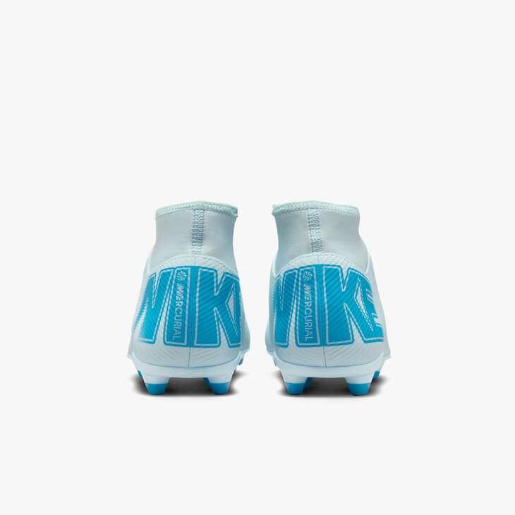 Chuteiras de futebol Homem Nike Mercurial Superfly 10 Club FgMg Azul-marinho 3/4