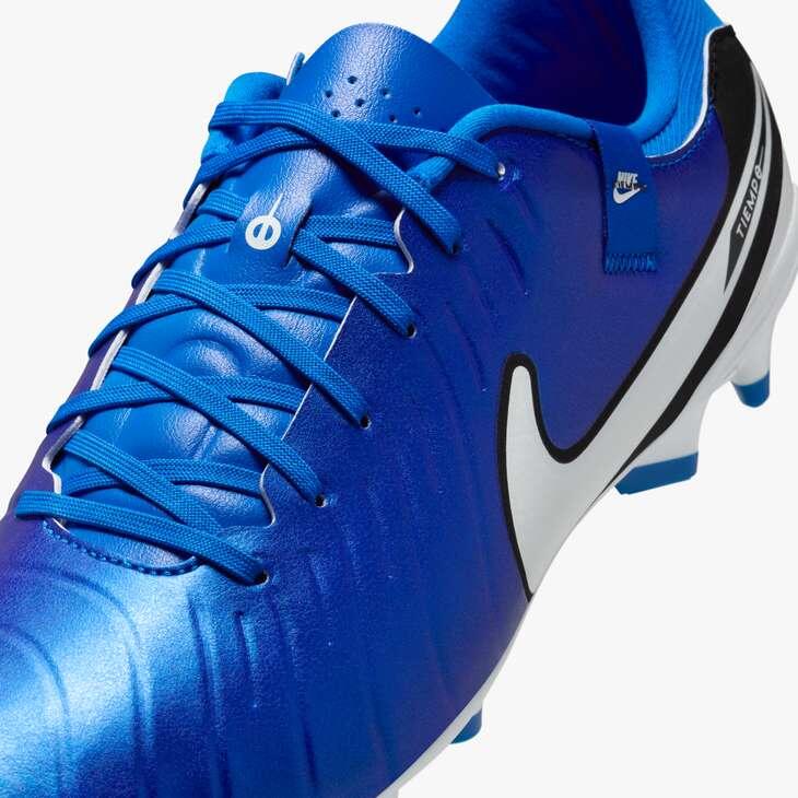 Fußballstiefel Frau Nike Tiempo Legend 10 Academy Blau 3/6