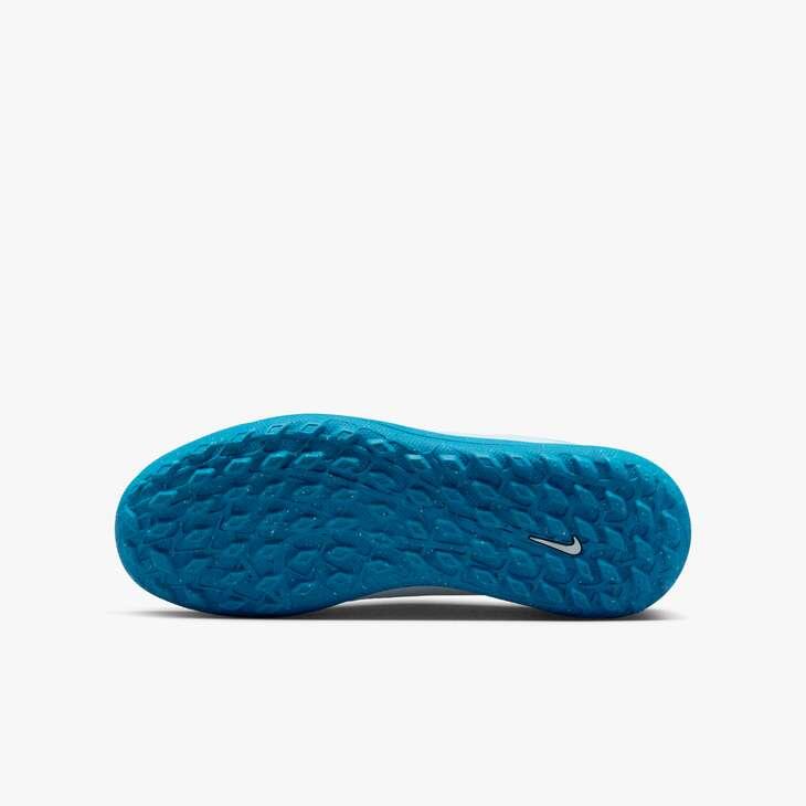 Scarpe da calcio junior tf - erba sintetica nike azzurro 4/4
