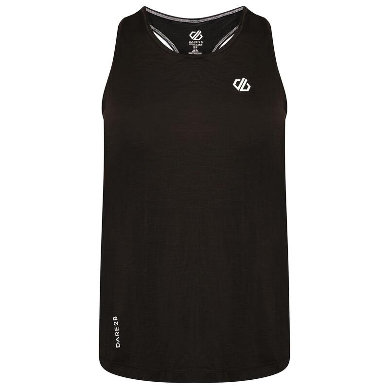 Sport-Top Modernize II Vest Fitness/Gym Damen Black Ohne Atmungsaktiv DARE 2B