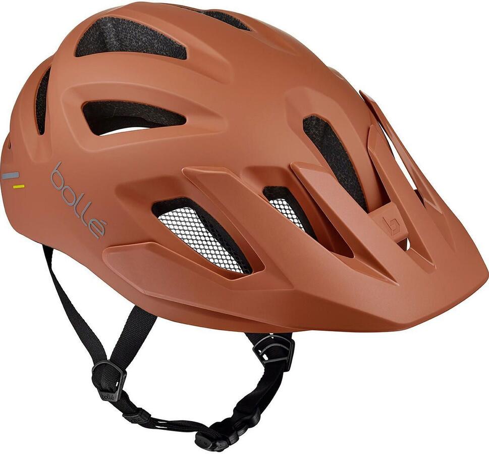 Kask rowerowy MTB „Adapt Pure”, matowy kolor terakota