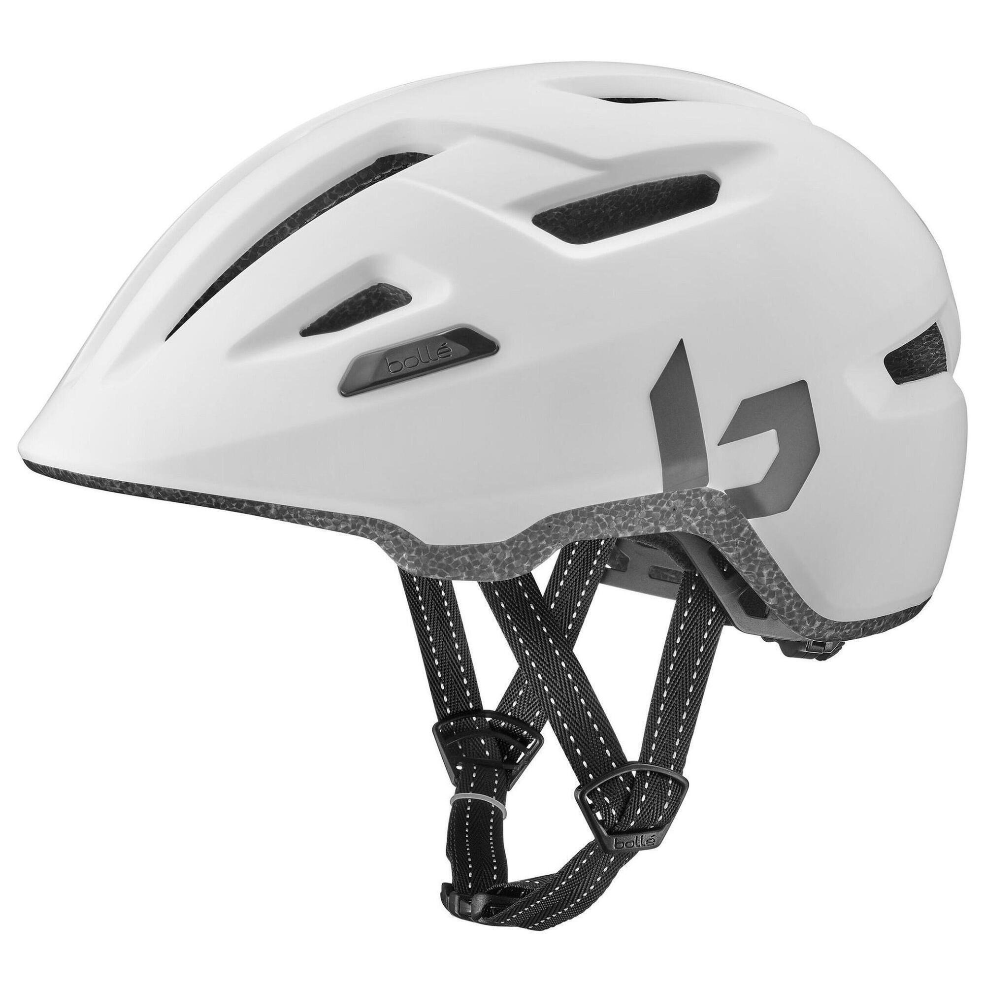 Bollé - Casque De Vélo Urbain « Stance Pure », Blanc Mat - Casque - Blanc - 44 L - Decathlon