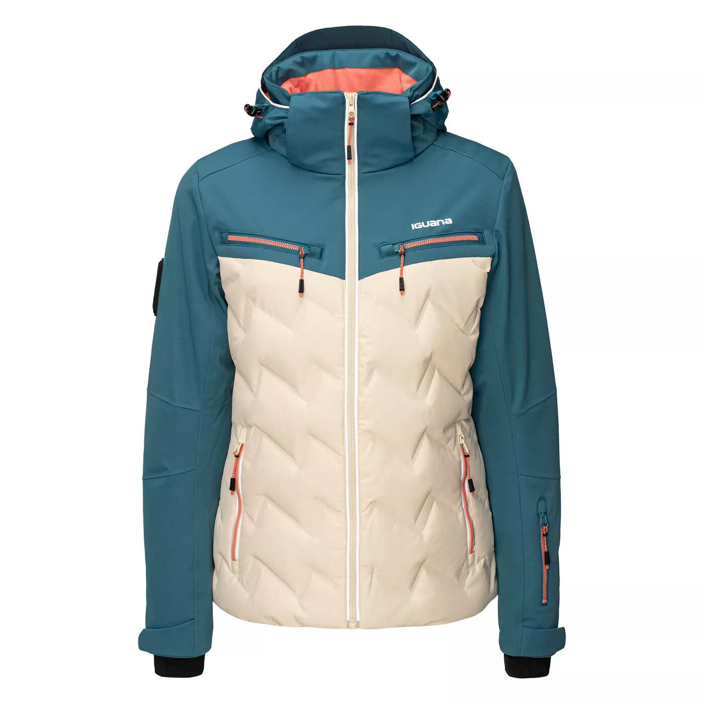 Iguana - Veste De Ski Femme Iguana Ambla - Doudoune Synthétique - Bleu - Decathlon