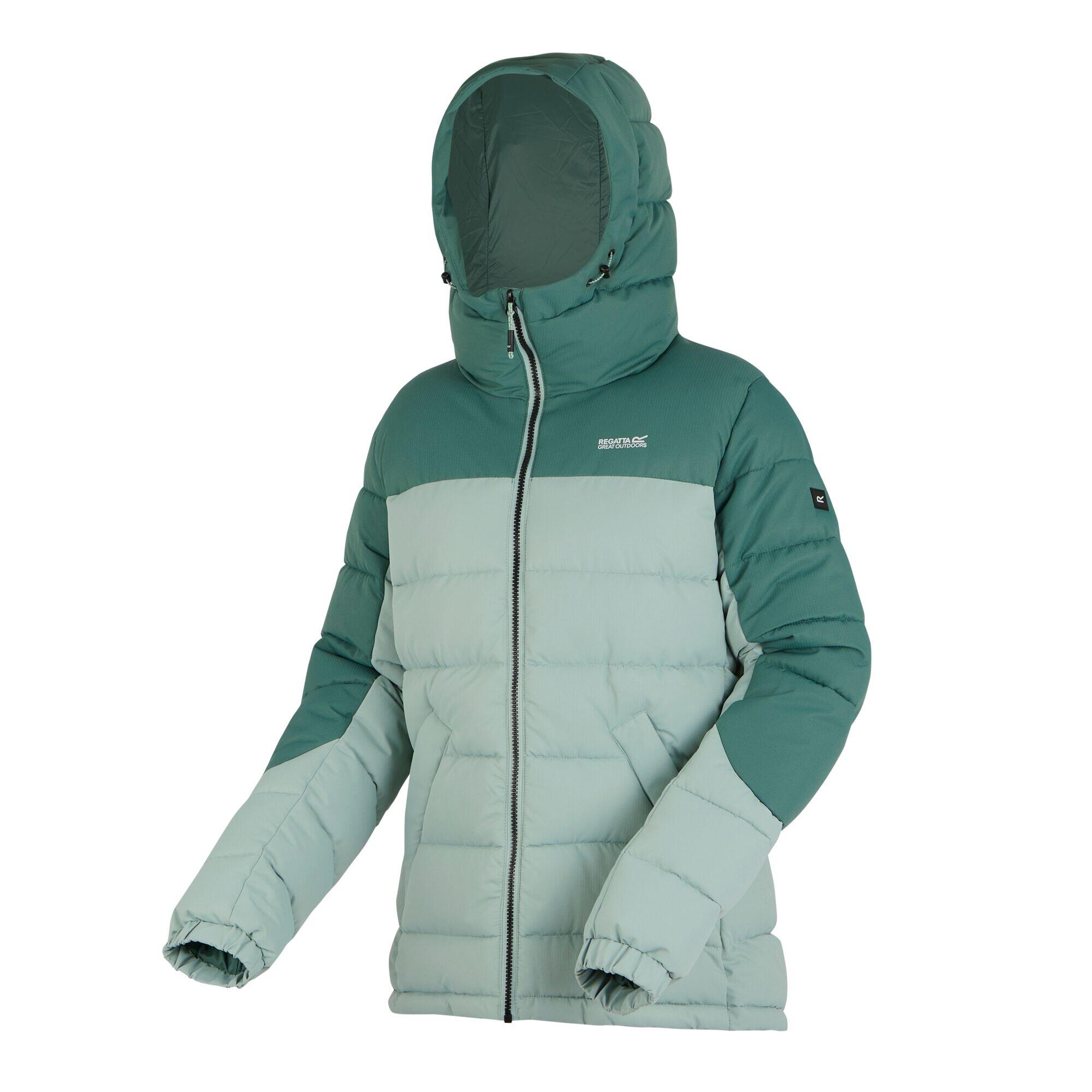 Veste Matelassée ALDTHORN Femme (Vert / Vert Sombre) 3/5