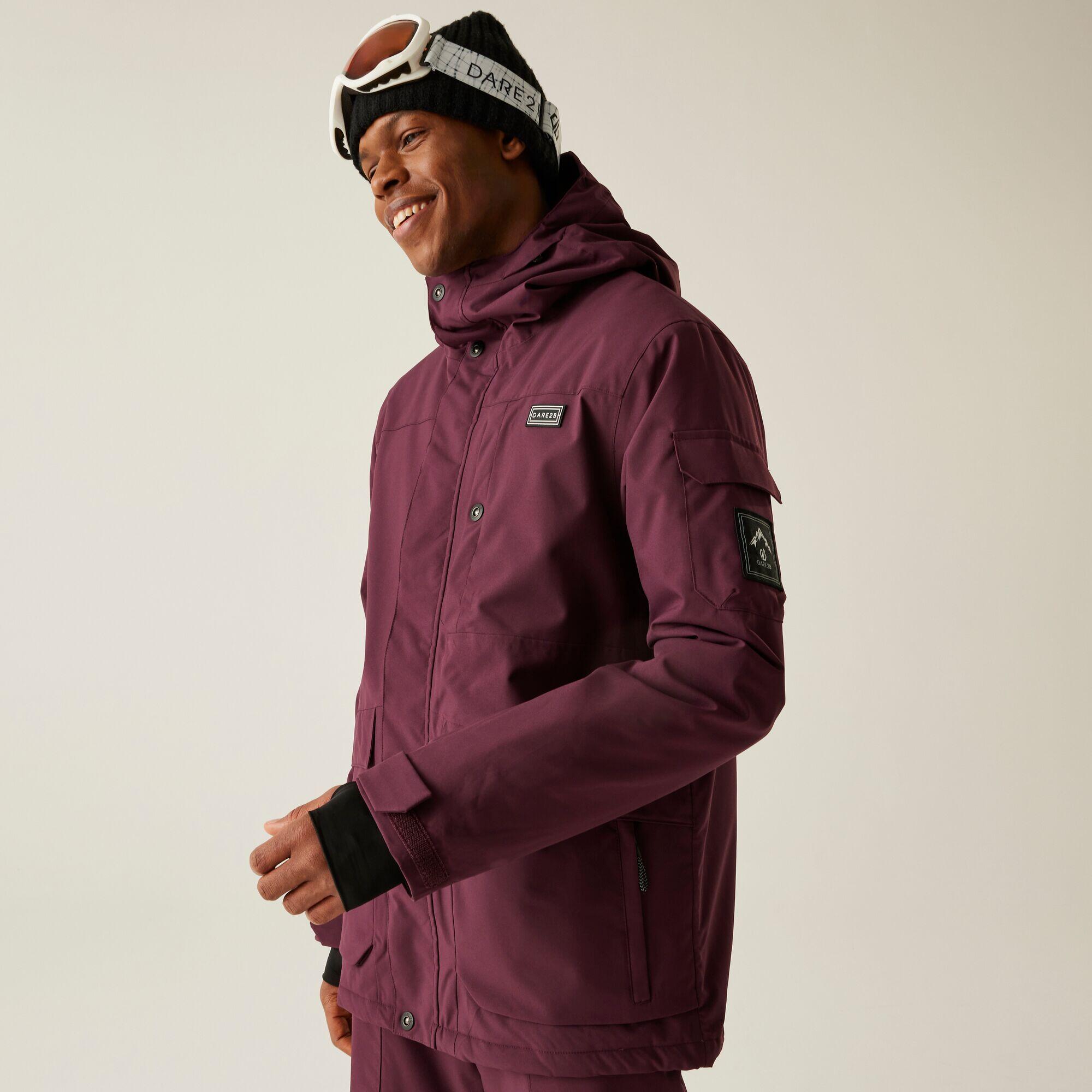 Dare 2b - Veste De Ski Isolée Imperméable Et Respirante Pour Hommes Twin Tip - Doudoune Synthétique - Violet - Decathlon