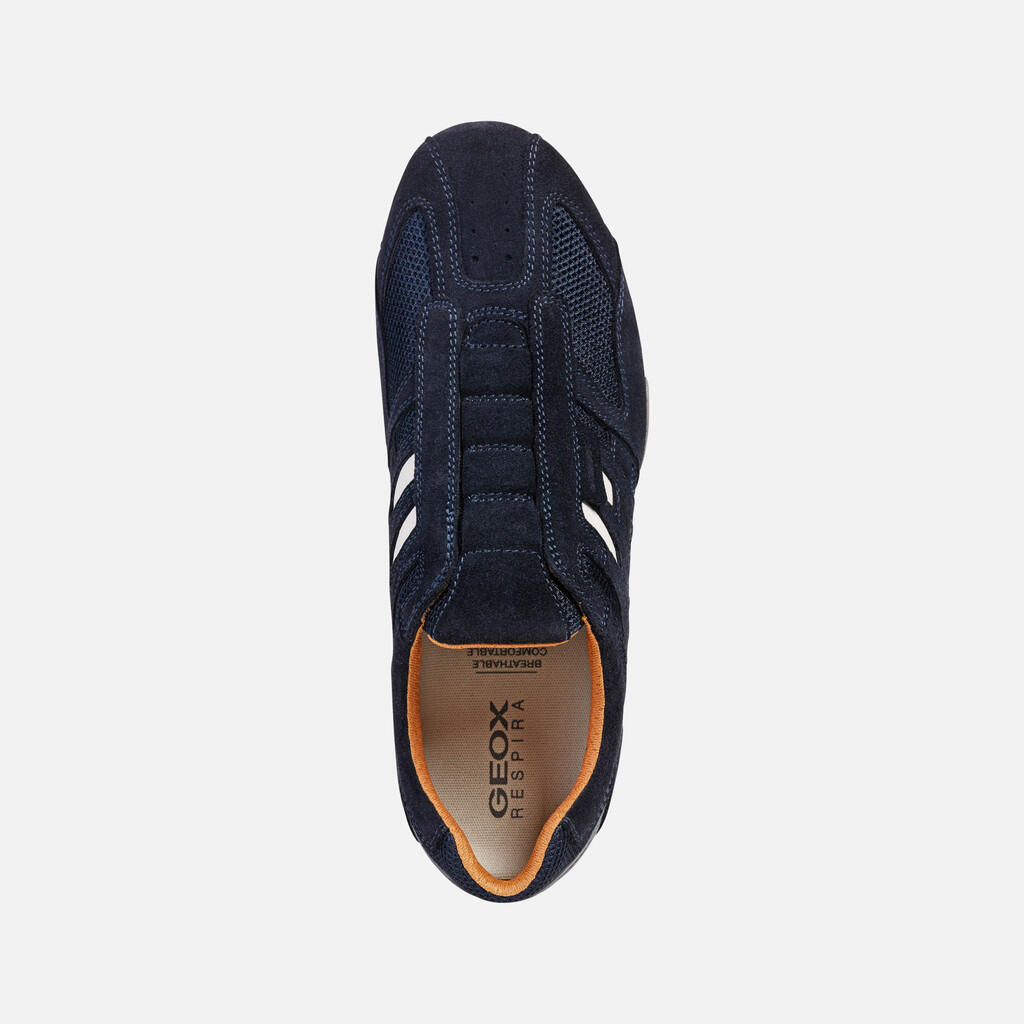 Baskets Homme SNAKE MAN Bleu Marine 6/7