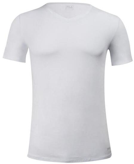 Fila Herren T-Shirt V-Neck Fit Weiß S