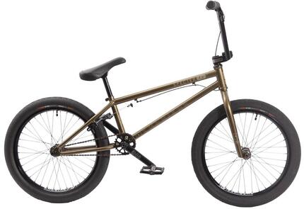BMX Fahrrad Erwachsene SPECTER V2 gold 20 Zoll 9,9kg