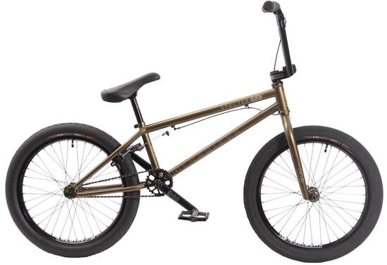 BMX Fahrrad Erwachsene SPECTER V2 gold 20 Zoll 9,9kg