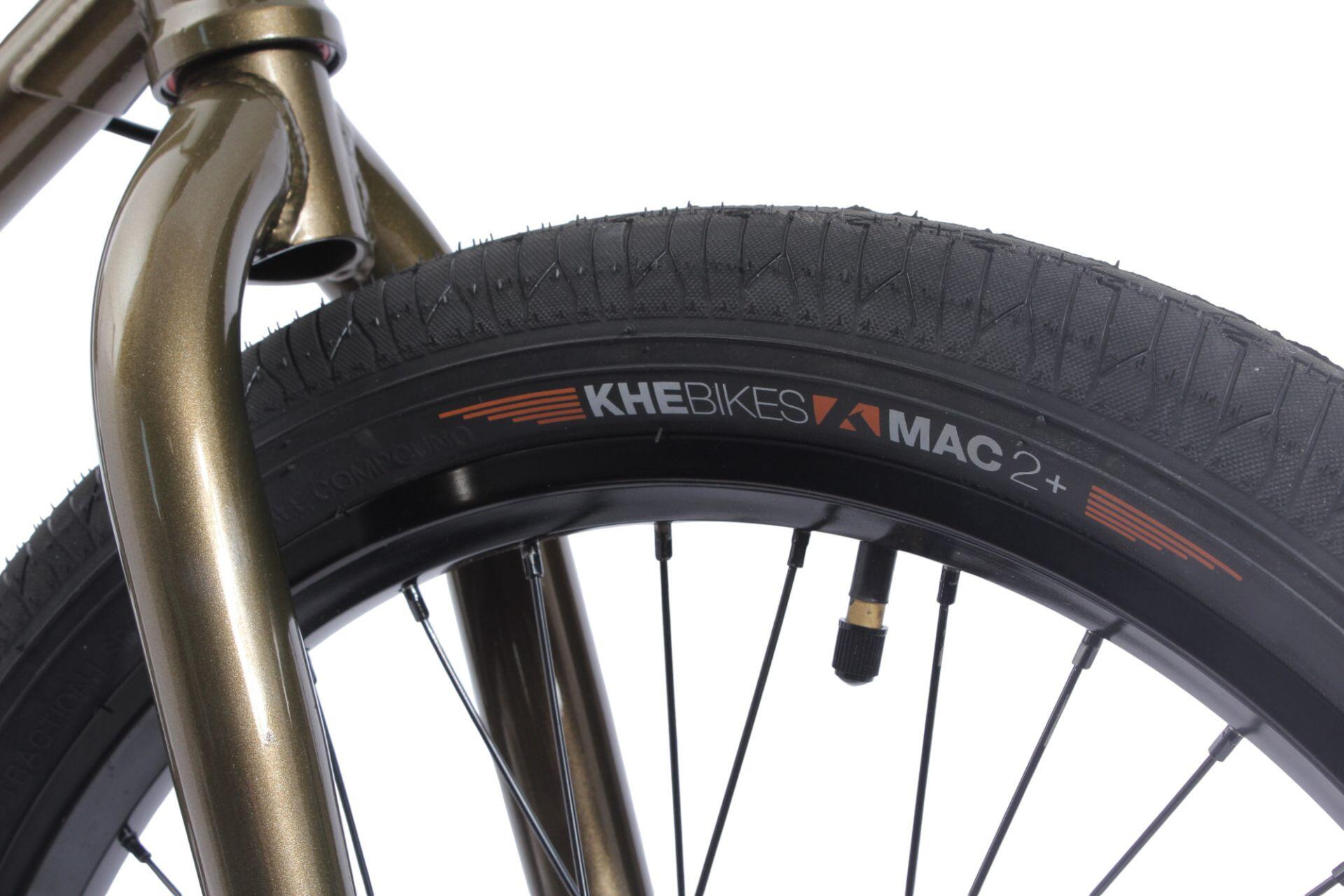 BMX-fiets volwassenen SPECTER V2 goud 20 inch 9,9 kg 5/7