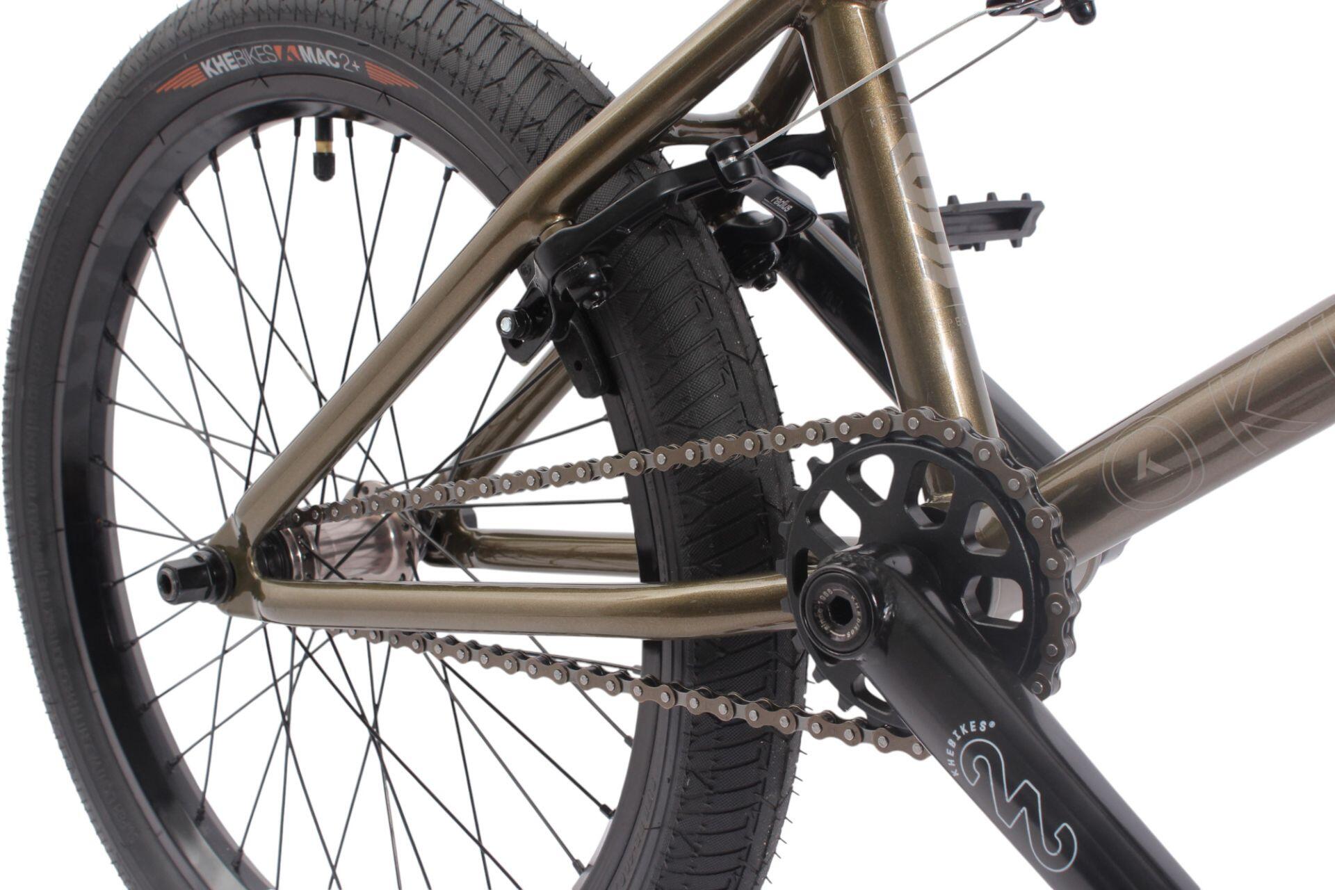 BMX-fiets volwassenen SPECTER V2 goud 20 inch 9,9 kg 6/7