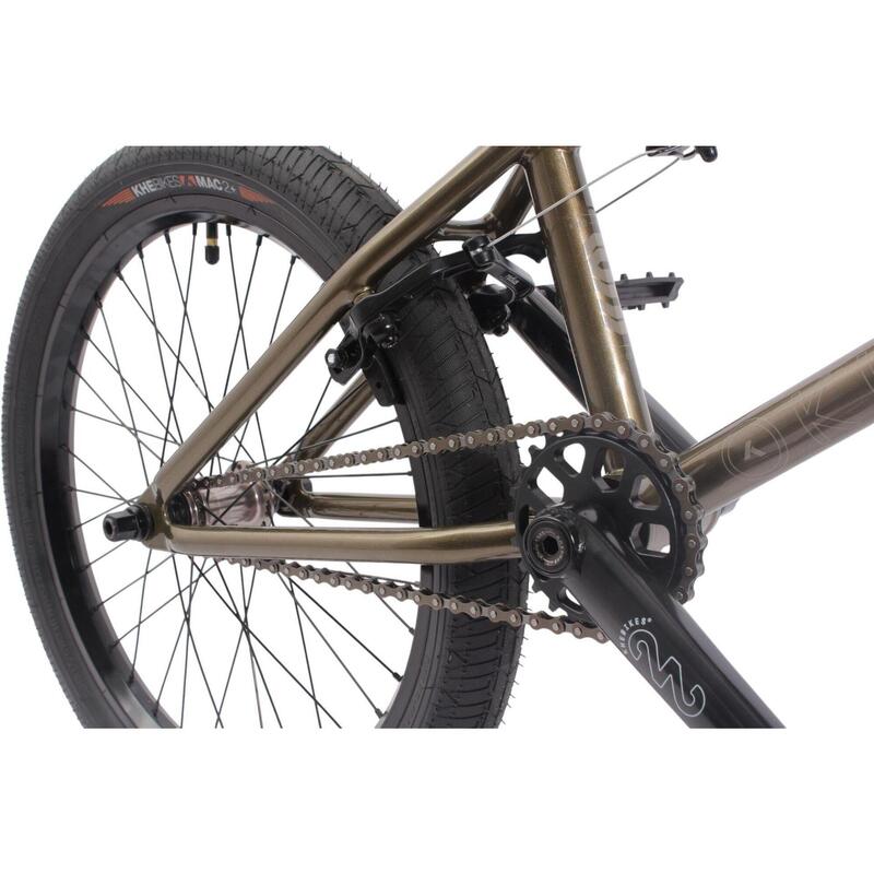 Bicicletă BMX adulți SPECTER V2 auriu 20 inch 9,9kg