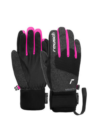 REUSCH SIMON R-TEX XT BLACK MELANGE/BLCK/VERY BE JR GANTS