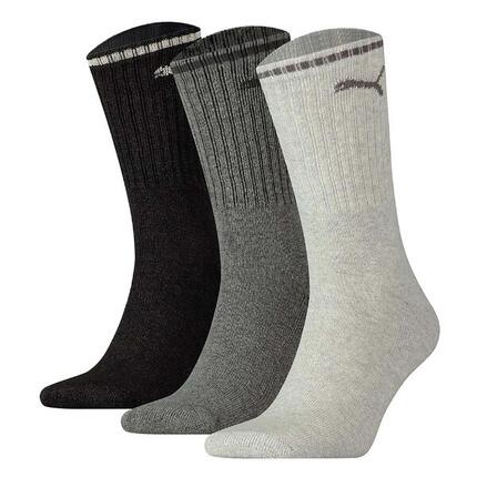 Puma Sportsocken Tennissocken Crew Socken Stripe Tennis Socken Unisex 3 Paar