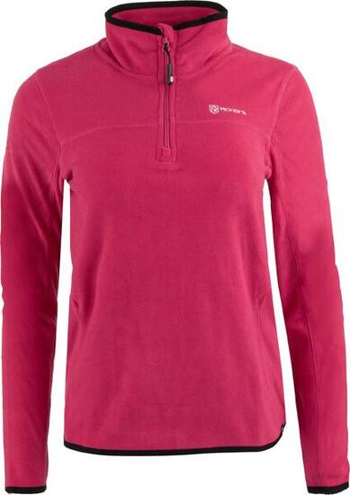 McKees Mussala Damen Fleece-Sweatshirt, S, Raspberry